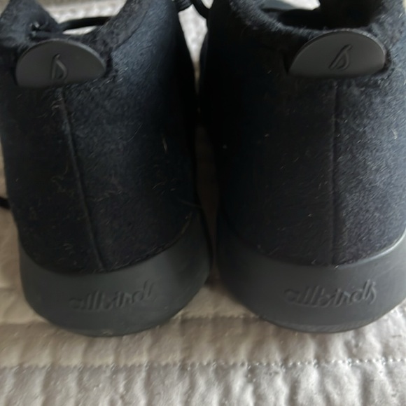 Men’s Allbirds Black Wool Runner-Up Mizzles High Tops - Picture 5 of 5
